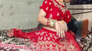 hot maa got massage before hard fuck in closeup in Hindi audio in village.