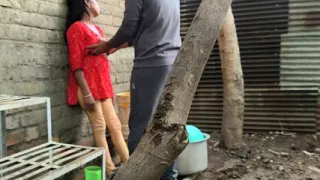 Indian Desi bhabhi sex in forest - Bhabhi was sitting at home in a  mood, her boyfriend went behind her house and fucked ass.