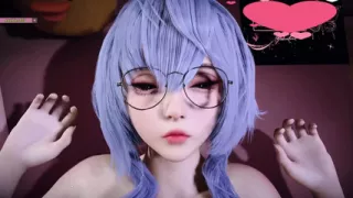 Beauty Lustful Young Girl - 3D Animation