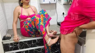 Stepson Ask Her Stepmom Female Condom Tutorial and Pussy Creampie and Hot Cumshot