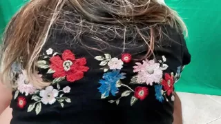 Family scandal! My big ass Latina mother-in-law seduces me secretly from my wife. My mother-in-law Milf is very hot