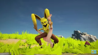 Rabbit Monster Grinding Woman (sapphire Safari V.23)