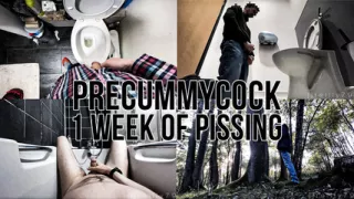 One week solid of pissing and so much pee!