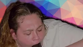 Cummed in My Stepsister's Mouth Her Dick Sucking Lips Grabbed It All