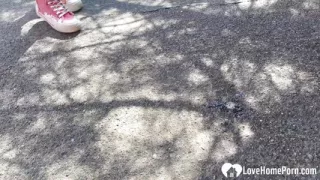 First Time Meeting Her and Already Fucking Her Ass