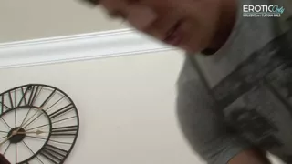 Miss Trixx takes it deep and rough from Luke Hardy