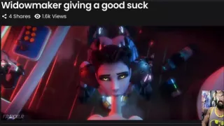 Thicc Kimberly Gives Good Head, Luna's Beautiful Ass Receives Slow Backshots, Widowmaker Gives That Good Suck,