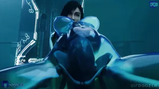 Slime Tifa dildo play