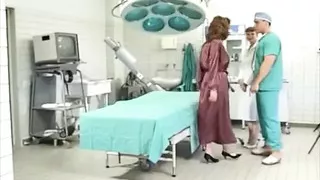 Doctor Treats Two Nurses in Hospital