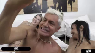 All Mighty Ring Gives Small Dick Power In Creampie Threesome W Gigi Dior & Jade Kimiko - Immoral Live 4K