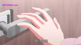 We are Having Sex with my Roommate, my Girlfriend knocks on the Door.. - Uncensored Hentai