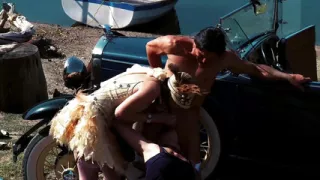 1920s Sluts Get Their Pussies Licked, Ride Cocks, and Take Cumshots at a Picnic