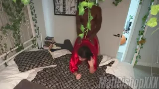 Interracial Couple Fuck Before Bed