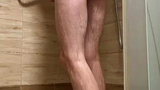 I had a shower with hardon