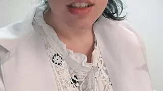 Young nurse masturbating