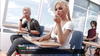 Teasing Futa Professor Willaims During Her Communism Session