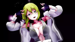 Hatsune Miku Undress Dance Roki Song Hentai Big Boobs Mmd 3D Blonde Hair Color Edit Smixix