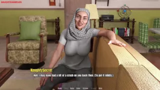 Grandmas House #02 - 60 Plus Hot MILF Seduces Lucky Stud with Her Big Curvy Ass - 3D Porn Game