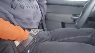 Public Agent: Stranded Biker Pick-up- Helped Him Warm up with Blowjob, Car Sex and Squirting Orga