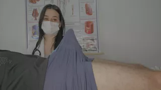 Nurse cares for patient with priapism