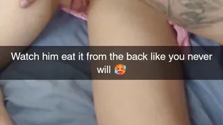 Real Cheating Girlfriend Turned Pet Cumslut