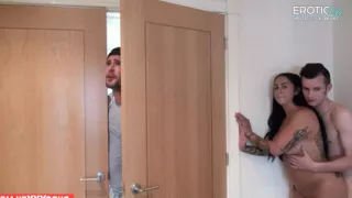 Kimmie Fox can't stop moaning for Sam B