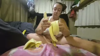 Foodie Fridays Jade Fucks a Banana