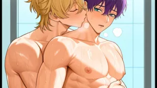 Your big husband is in the bathroom and you do it