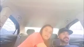 App Driver Fucks Young Girl and Makes Her Pee with Lust