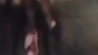 Fingering and Rubbing Clitoris on Video Call Wet Pussy Black