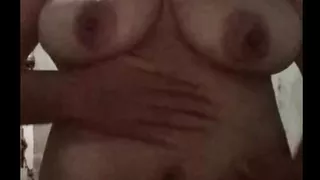 Compilation of videos of me squeezing my breasts for sexual gratification