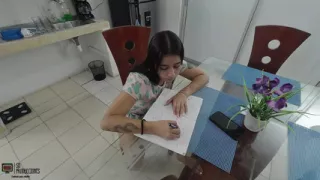 Accidentally Touched My Best Friend's Stepmom's Pussy - PORN IN SPANISH