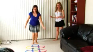 An energetic strip game with lots of hopping and bouncing