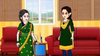 Husband Wife and Maid Gang Bai Ki Chu Ki Story, Hindi Cartoon Sex Story