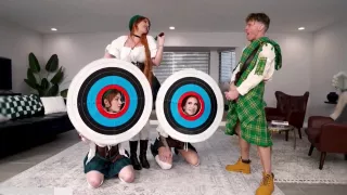 Three Redhead Mature Girls Test Irish Guy's Heroic Prowess