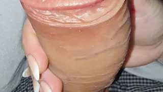 Step mom handjob 9 inch of dick without shame