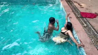 Indian hot couple full fucking video  in pool sex viral mms clip