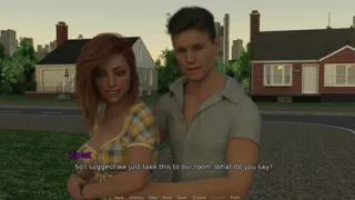 New Neighborhood - V0.4.1 - Ted Got a Blowjob From Violet and Came on Her Face