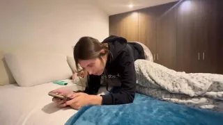 My Girlfriend Spanks My Ass and Fingers Me Until I Orgasm