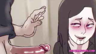 Cartoon - Mature Deep Throat and Creampie Pussy (Uncensored)