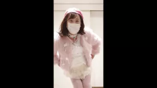 Gorgeous All-pink Style and Masturbation.