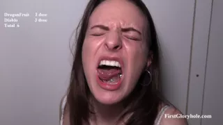 18yo Diablo & Dragonfruit - Gloryhole Before Gangbang