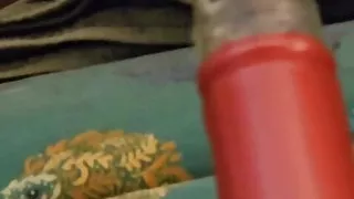 Mrs Kink - Wine bottle in cunt