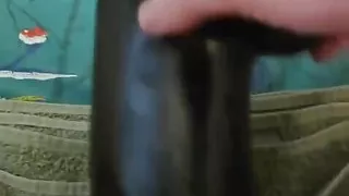 Mrs Kink - Large dildo in cunt