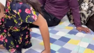 Single stepsister with stepbrother at home