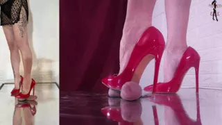 Red is back - Trampling Femdom Teaser