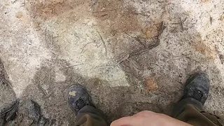 Fun at a New Job Site.