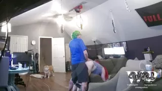 Big Tits Asian American Sissy Tranny Trap Used for a Quickie Cumdump