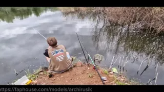 Self-sucking and fucking in the tight ass of a femboy fisherman! The exclusive is hot!