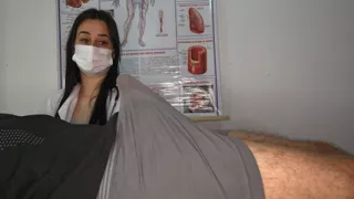 Patient gets erection right in front of nurse's face